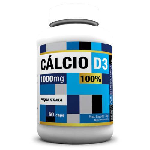 Cálcio D3 60 Caps - Nutrata