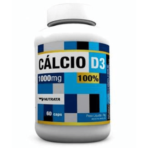 Cálcio D3 60 Cápsulas Nutrata