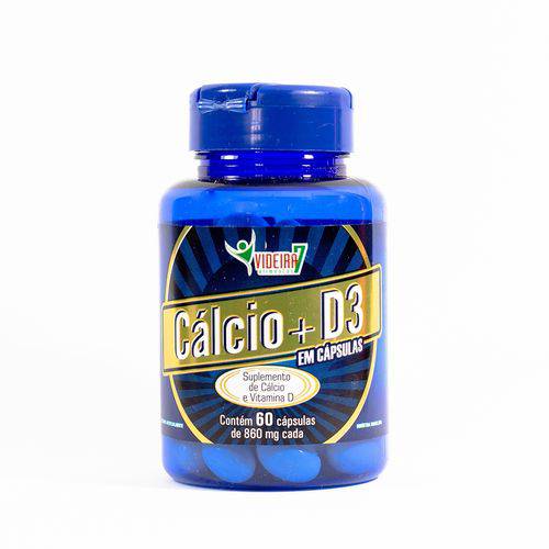 Cálcio + Vitamina D3 860mg 60 Cápsulas - Videira 7