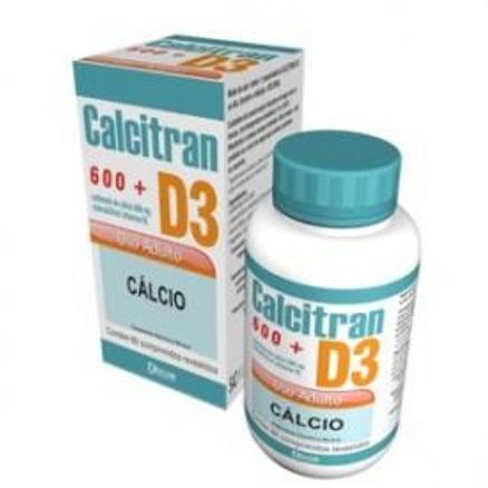 Calcitran D3 600mg 60 Comprimidos