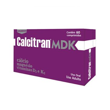 Calcitran MDK Divcom 60 Comprimidos
