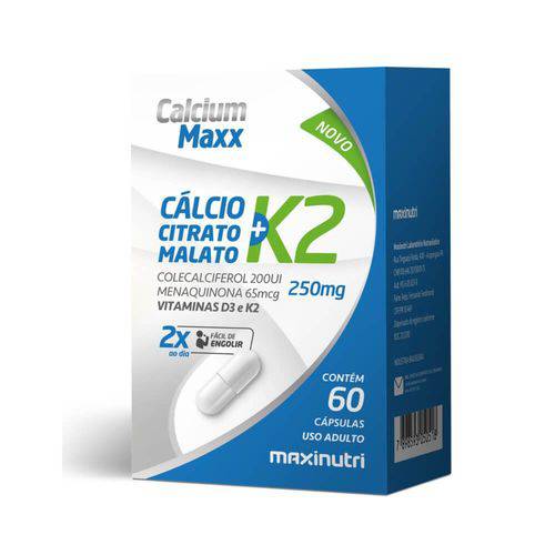 Calcium Maxx Carbonato de Cálcio C/60