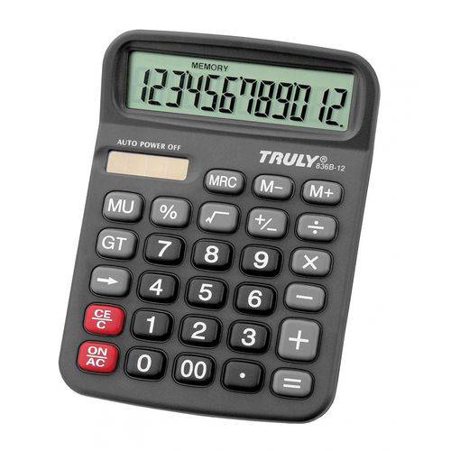 Calculadora 836B-12 Pequena Truly