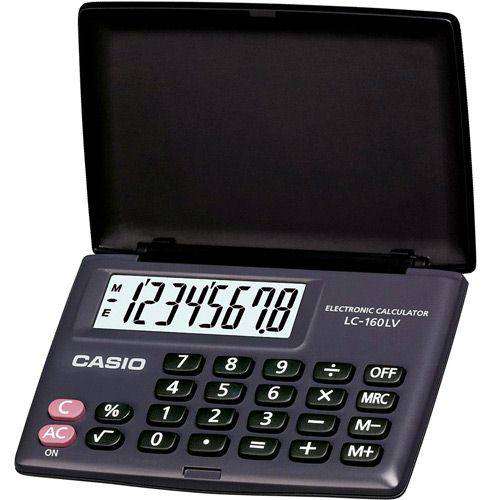 Calculadora Básica LC-160BK - Casio