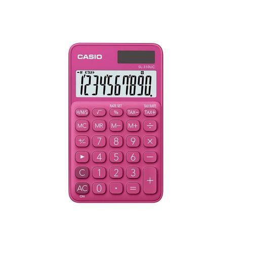Calculadora Bolso 10 Digitos Sl-310uc-rd Casio