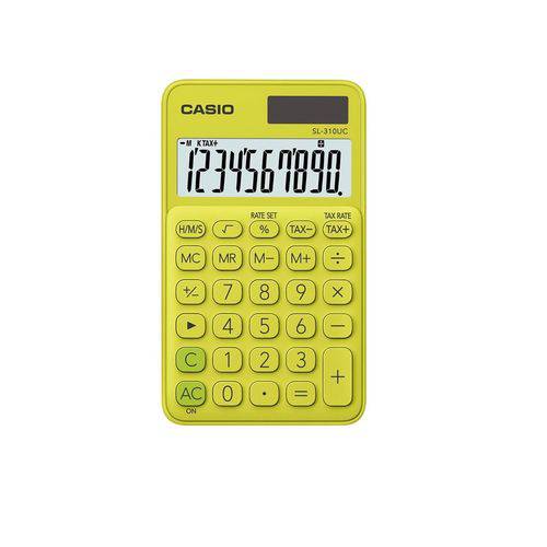 Calculadora Bolso 10 Digitos Sl-310uc-yg Casio