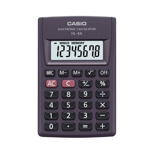 Calculadora Bolso 8 Digitos Hl-4a-S4-Dp Casio