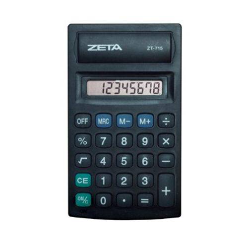 Calculadora Bolso 8 Dígitos Zeta Pessoal