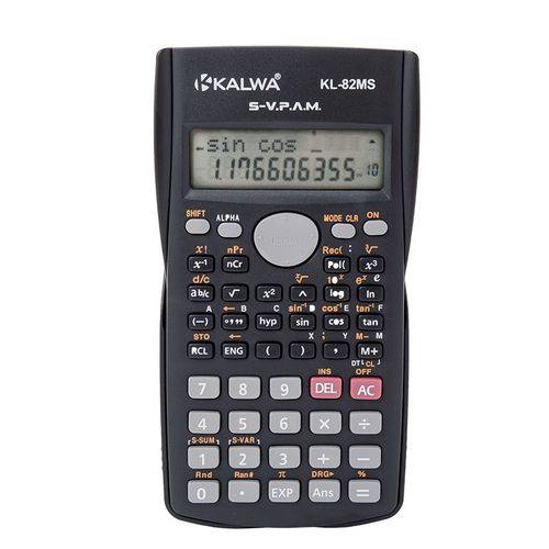 Calculadora Cientifica 10+2 Dígitos Kalwa Kl-82ms