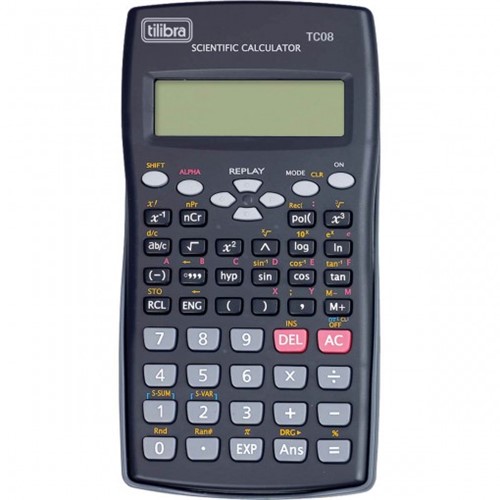 Calculadora Científica 240 Funções TC08 Preta 210889