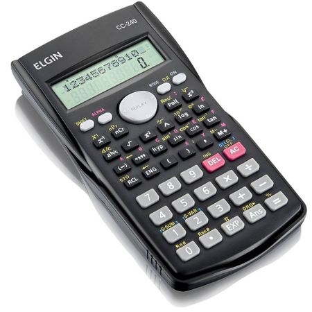 Calculadora Científica CC-240 com 240 Funções e 2 Linhas - Elgin