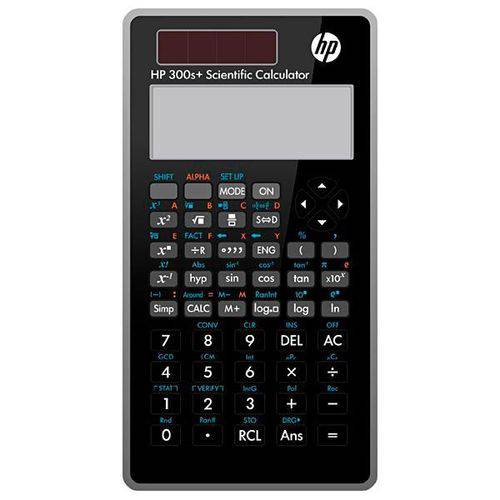 Calculadora Científica HP 300S+ com 315 Funções - Preta