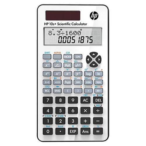 Calculadora Científica Hp 10+ com 240 Funções Resolve Cálculos de Problemas Matemáticos