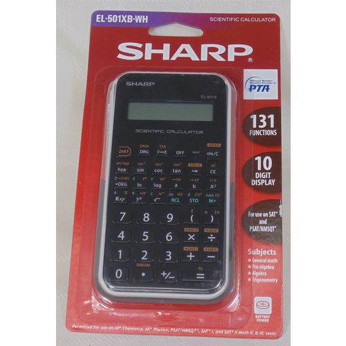 Calculadora Cientifica Sharp El-501xb-wh Branca