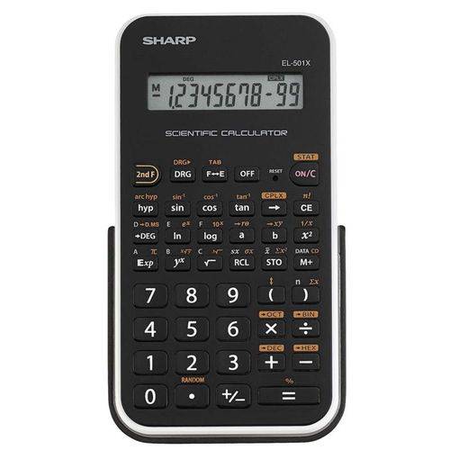 Calculadora Científica Sharp El-501xb-wh Preto-branco