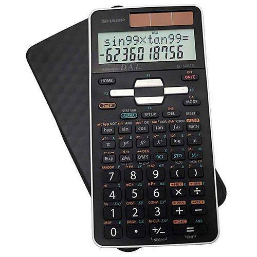 Calculadora Científica Sharp EL-506TSB-BW com 470 Funções