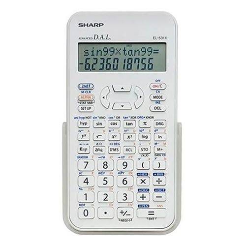 Calculadora Científica Sharp EL-531XB-DW com 272 Funções - Branca
