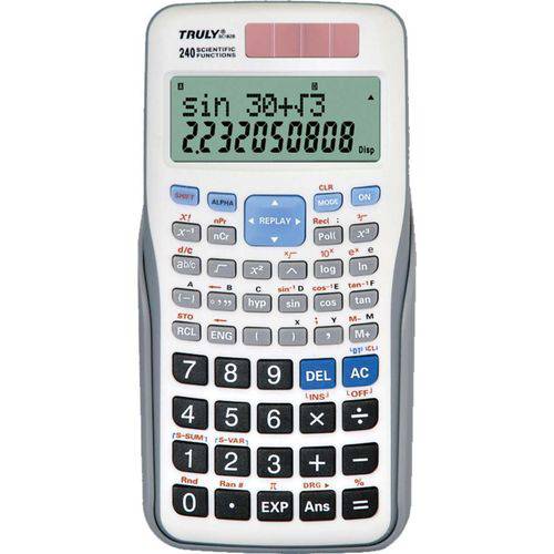 Calculadora Cientifica Trully 240 Funcoes Sc182b