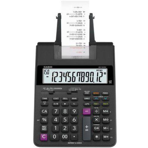 Calculadora com Impressão Hr-100rc-Bk