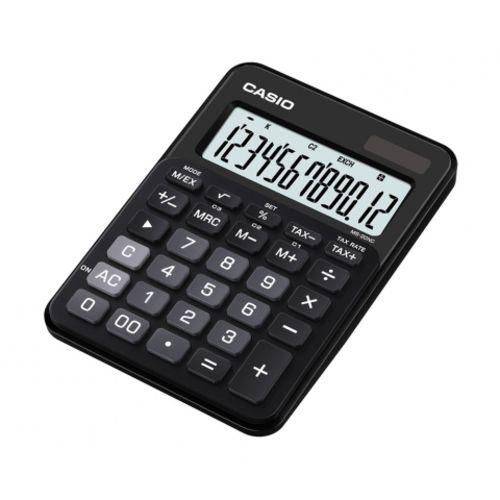 Calculadora Compacta de Mesa com Visor Amplo de 12 Dígitos Casio