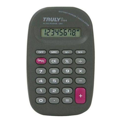 Calculadora de Bolso 8 Dígitos 318-8 Truly