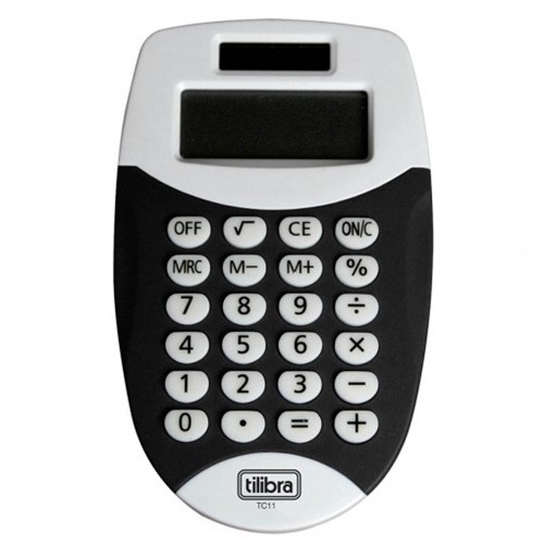Calculadora de Bolso 8 Dígitos Pequena TC11 Preta 282154