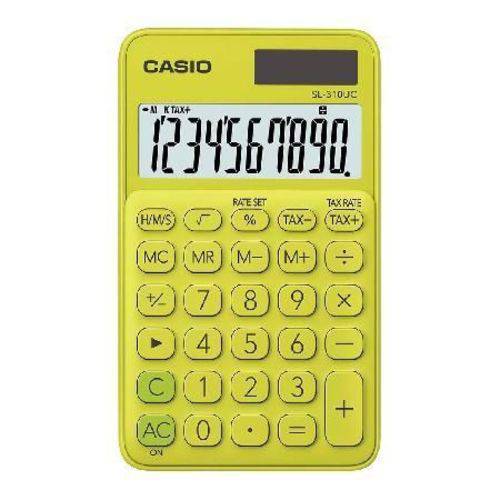 Calculadora de Bolso 8 Dígitos Sl-310uc-yg Verde