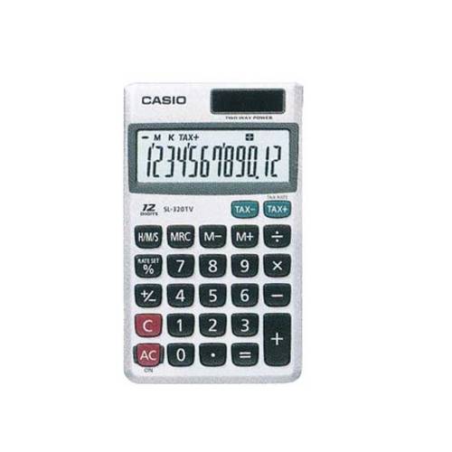 Calculadora de Bolso Casio Sl-320tv-W - 12 Digítos