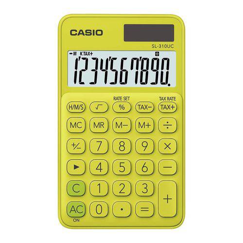 Calculadora de Bolso Casio SL310UCYG 8 Dígitos Verde