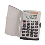 Calculadora de Bolso Maxprint 8 Dígitos com Capa MX-C80- Bege