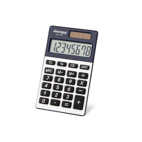 Calculadora de Bolso Maxprint 8 Dígitos Mx-C82 Metálica - 754575