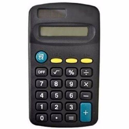 Calculadora de Bolso PS-402 Preta Hoopson