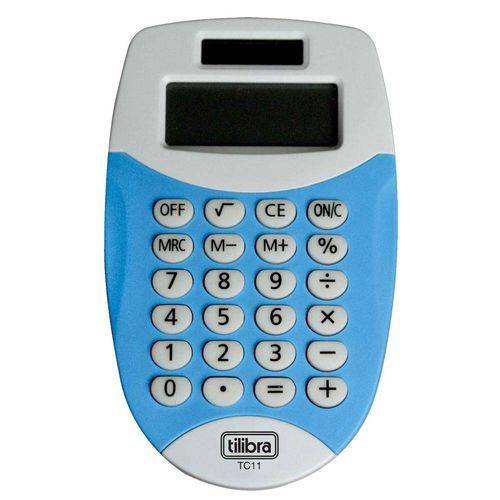 Calculadora de Bolso Tc11 Azul - Tilibra