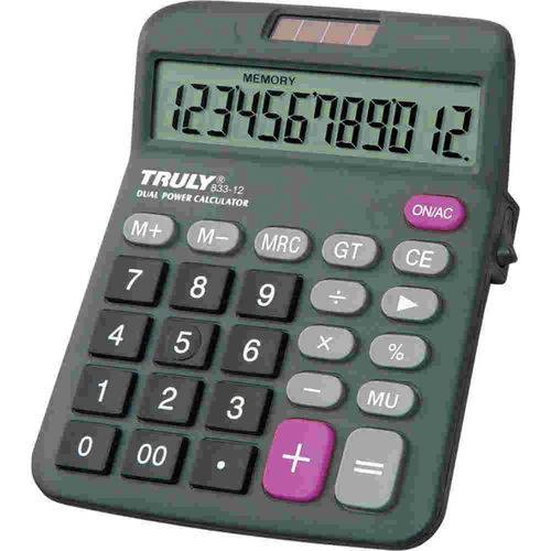 Calculadora de Mesa 12 Digitos 833 Trully