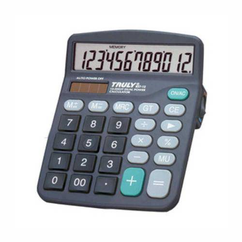 Calculadora de Mesa 12 Dígitos 837-12 Truly