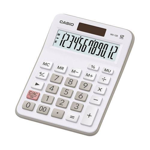 Calculadora de Mesa 12 Dígitos Mx-12b-we-dc Branca