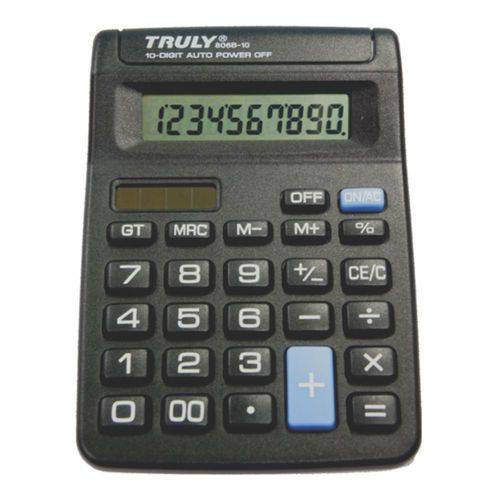 Calculadora de Mesa 10 Dígitos 806B-10 Truly