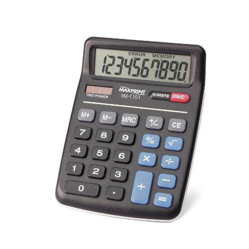 Calculadora de Mesa 10 Dígitos - Mx-C101 - Maxprint