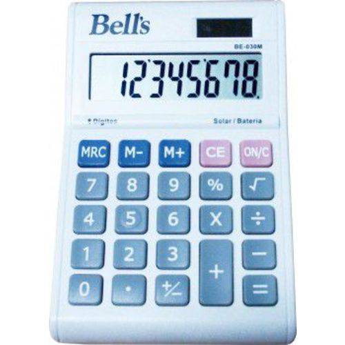 Calculadora de Mesa Calk 8 Dígitos Solar Bateria