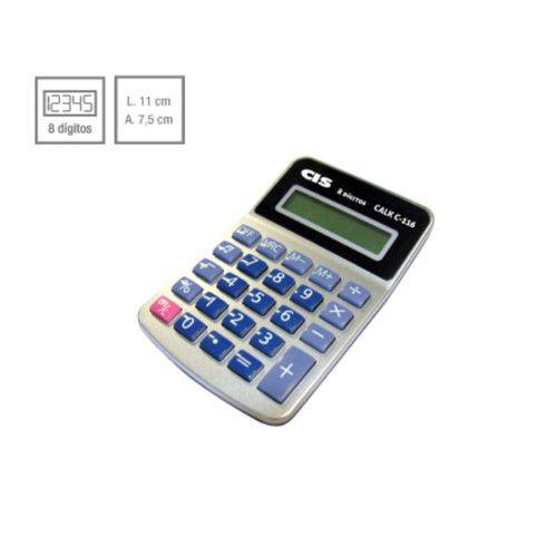 Calculadora de Mesa Calk Cis C - 116 8 Digitos