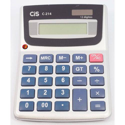 Calculadora de Mesa Calk Cis C - 214 12 Digitos