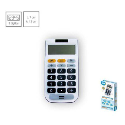 Calculadora de Mesa Cis 8 Dígitos C217