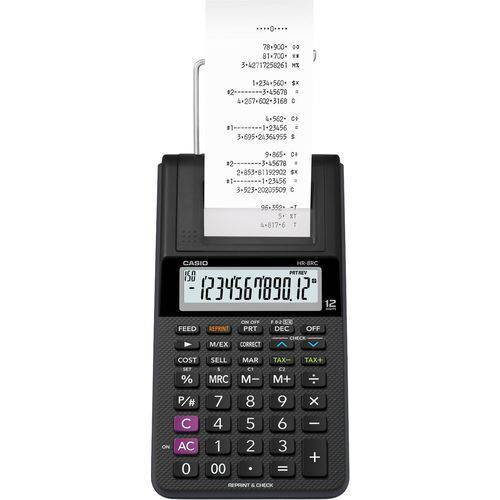 Calculadora de Mesa com Bobina 12 Digitos Reprint And Check Hr-8rc - Casio