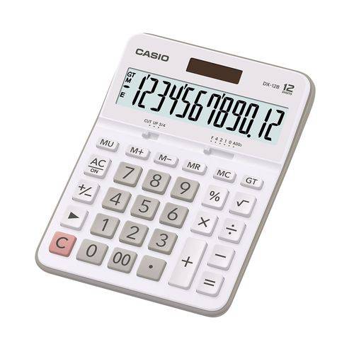 Calculadora de Mesa com Visor Amplo de 12 Dígitos