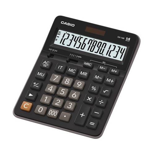 Calculadora de Mesa com Visor Grande de 14 Dígitos - Casio