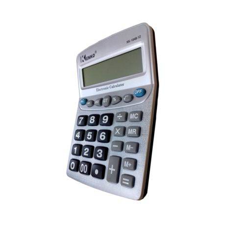 Calculadora de Mesa Kk-1048-12 Kenko 12 Digito Prata