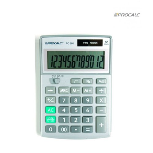 Calculadora de Mesa Pc260 262 Procalc