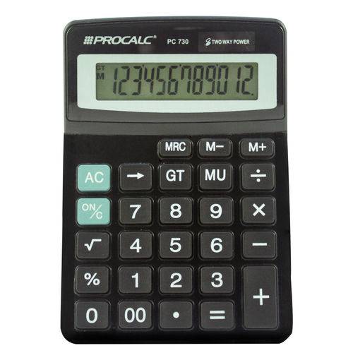 Calculadora de Mesa Pc730 Procalc