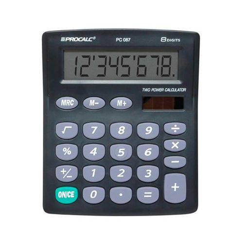 Calculadora de Mesa Procalc PC 087 - 8 Digitos