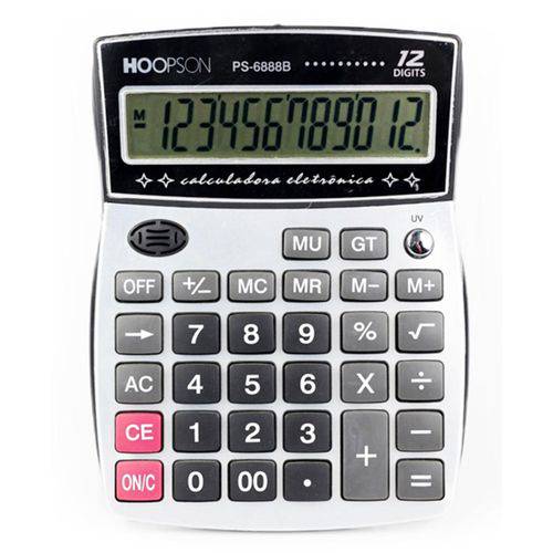 Calculadora de Mesa PS-6888b Hoopson